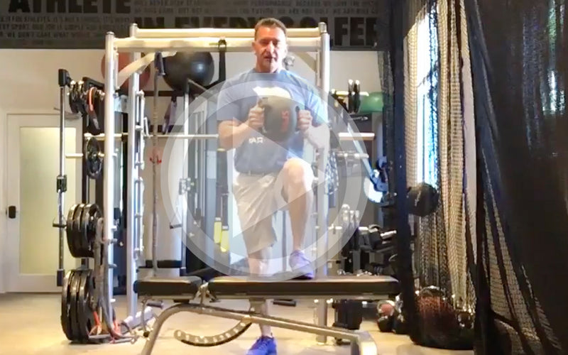 Step Up Knee Raise & Rotation | Parform Golf