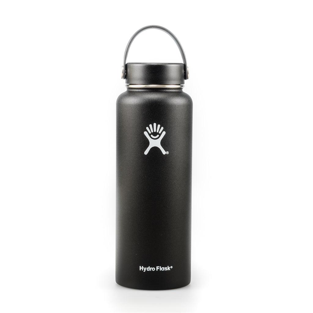 Hydro Flask 18 OZ Wide-Mouth White Water Bottle With Hydro Flip Lid