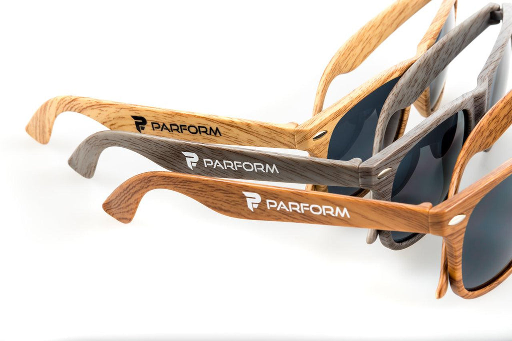 Parform Wood-Look Sunglasses
