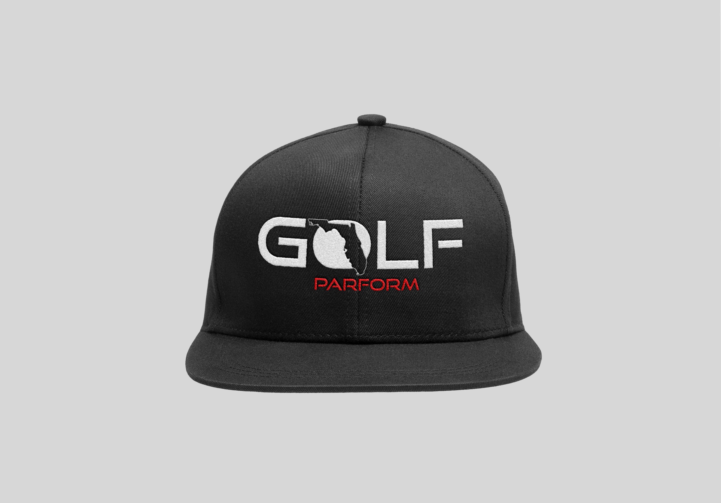 Parform Golf Snapback Hat w State Logo Parform Golf